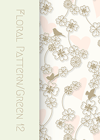 Floral Pattern[Clover]/Green 12.v2