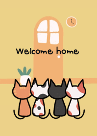 Welcome home my boss