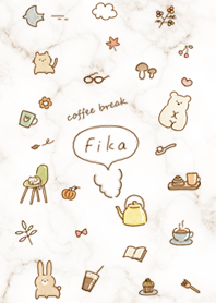 Fashionable hand-drawn icon brown03_2