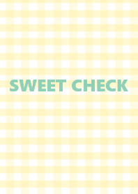 =SWEET CHECK= mintyellow