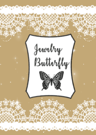 Jewelry Butterfly♡light beige