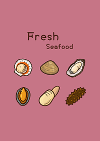 Interesting seafood(Rose Pink)