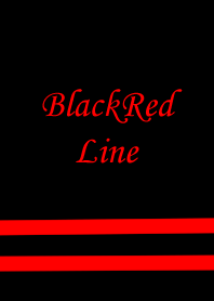 Black and red line