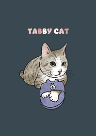 tabbycat6 - dark indigo