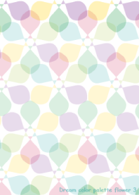 Dream color palette flower Vol.3