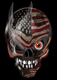 Skull of the Stars and Stripes