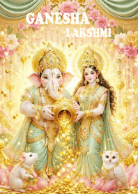 Ganesha,Lakshmi, Great Auspiciousness1