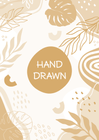 Hand Drawn Floral Whiskey