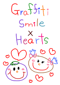 Graffiti Smile x Hearts