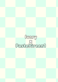 Ivory[]PastelGreen1-TKCJ