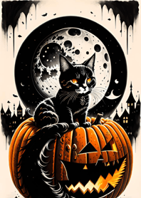 halloween cat Ae06df