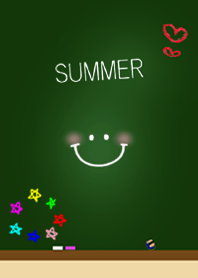 スマイルシンプル17（黒板）@夏