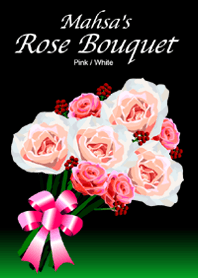 mahsa's Rose Bouquet [Pink / White}