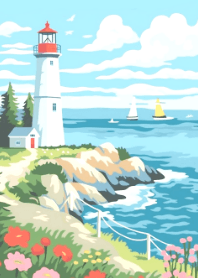 seaside lighthouse