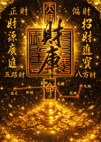 金運鎮天符 (補財庫) 黑