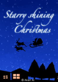 Starry shining Christmas