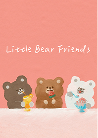 小熊朋友(冰品篇-粉色)