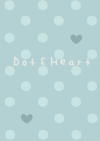 Dot & Heart*mintgreen
