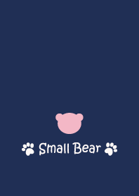 Small Bear *NAVY+PINK 2*