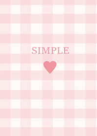 SIMPLE HEART :check ivorypeach