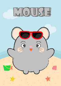 Summer Fat Gray Mouse theme (jp)