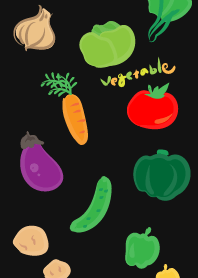 Vegetable Carnival black