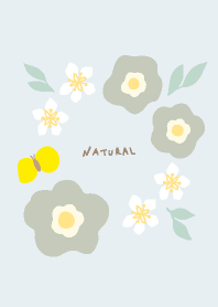 Butterflies and flowers playing30 Japan