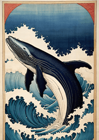 อุกิโยะเอะ - วาฬ BBB24E