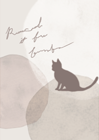 Simple and stylish flower and cat11.