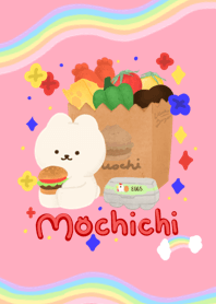 Mochichi bear and fast food