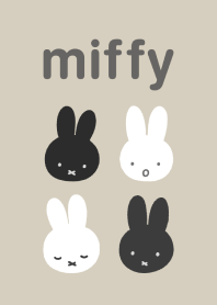 Miffy Simple Tones Line Theme Line Store