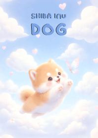 Pretty Shiba Inu In Sky Land