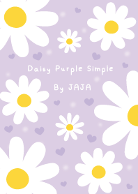 Daisy Purple Simple By JAJA-E