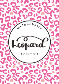 melancholic animal pattern #leopard