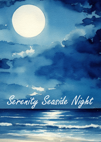 Serenity Seaside Night