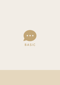 Basic// Beige&Brown/Dull Beige/01