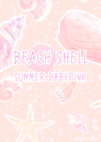 BEACH SHELL SUMMER BABYPINK