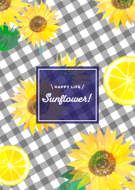 HAPPY LIFE SUNFLOWER! 02J