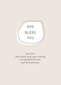 SIMPLE : God Bless You.