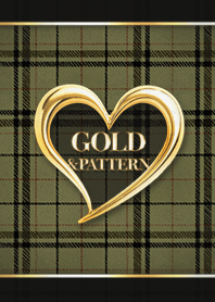Gold Heart - Plaid  - 01 FD-14