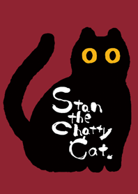 Stan the chatty cat. Red version.