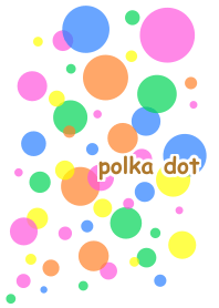 polka dot...