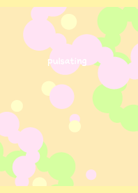 Pulsating yellow greenandpink on LY