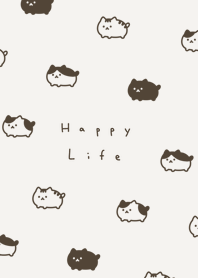 แมวอ้วน / dark brown