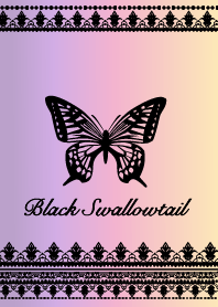 Black butterfly