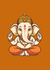 Lord Ganesha, the god of success.