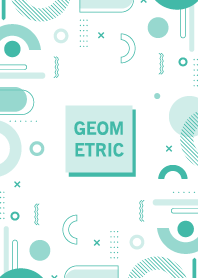 Happy Flat Geometric Puerto Rico