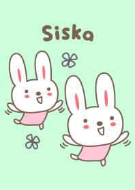 Cute rabbit theme for Siska