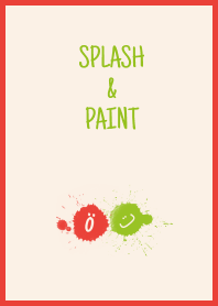 Splash & Paint - Red Green Theme 04