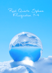 Real Quartz Sphere #Purification 7-3